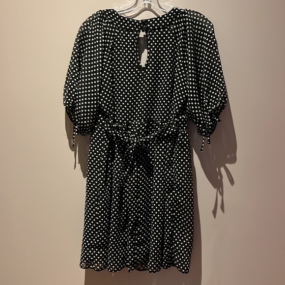 Atmosphere sheer polka dot babydoll dress or tunic. Size 14 - Picture 5 of 8